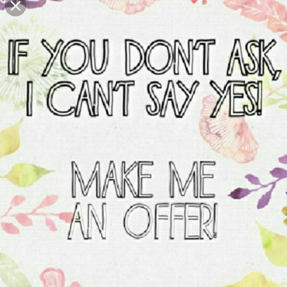 Make me an offer!